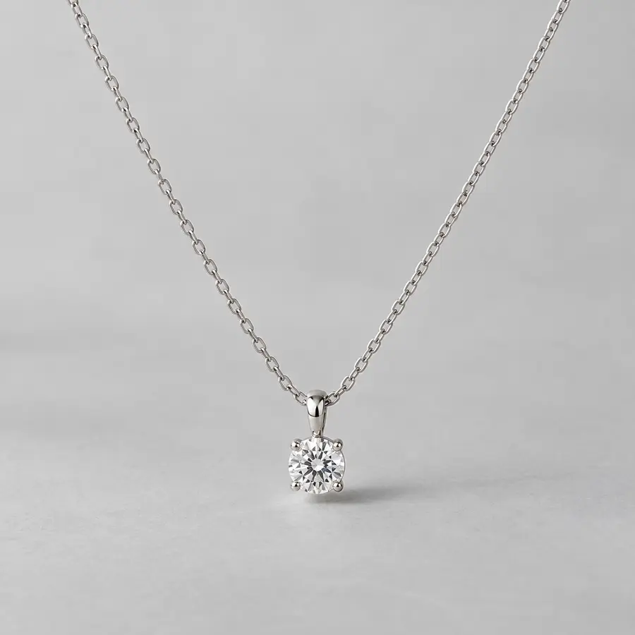 Collar de plata con colgante